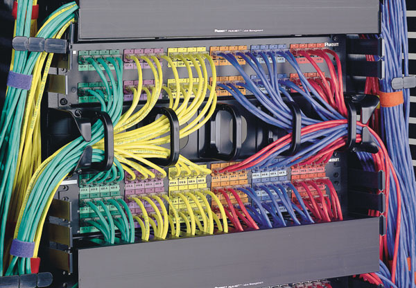 Network Cabling Organized in Dubai